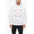 ETRO Jersey Cotton Hoodie Sweatshirt With Bandana-Pattern Print White