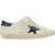 Golden Goose Super Star Sneakers BEIGE/NIGHT BLUE