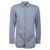 FINAMORE Finamore Shirt C0239.MILANO 51 STRIPES Light Blue