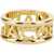 Marc Jacobs The Monogram Ring GOLD