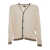 Peserico Cable knit cardigan Beige