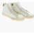 Diesel Ponyskin Detail Leather S-Mydori Mc High-Top Sneakers White