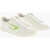 Diesel Suede D Logo S-Athene Low-Top Sneakers With Paint Sole White