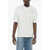 AMBUSH Crew-Neck T-Shirt With Removable Chain And Logoed Embroidery White