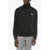 Golden Goose Star Zip-Up Sweatshirt With Contrasting Star Print And Logo Black