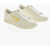 Diesel Leather S-Athene Low-Top Sneakers With Paint Sole White