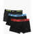 Nike Logoed Drawstring Waist Dri-Fit 3 Pairs Of Boxers Set Black