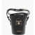 Moschino Love Leather Bucket Bag With Turn Lock Closure Black