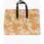 Furla Floral-Printed Kenzia Tote Bag With Leather Detailing Yellow