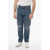 REPRESENT Distressed Baggy Fit Jeans 18Cm Blue