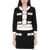 Moschino Heart Buttons Crepe Jacket BLACK