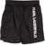 Karl Lagerfeld Bermuda Shorts Side Logo BLACK