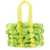 JW Anderson Small Woven Tote Bag GREEN