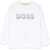 Hugo Boss Logo Crewneck Sweatshirt WHITE