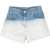 Stella McCartney Shaded Denim Shorts MULTICOLOUR