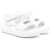 MM6 Maison Margiela Chunky Sun Sandals Maxi Logo WHITE