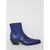 Off-White Slim Texan Ankle Boots BLUE