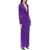 Versace Cowl Neck Maxi Dress BRIGHT DARK ORCHID