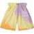 Off-White Helvetica Sprayed Shorts MULTICOLOUR