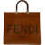 Fendi Sunshine Tote Bag CUOIO+ORO SOFT