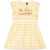 MINI RODINI Gingham Check Woven Dress YELLOW