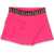 Versace Greek Shorts FUCHSIA