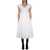 Alexander McQueen Cotton Dress WHITE