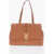 Moschino Love Faux Leather Bag With Removable Shoulder Strap Brown