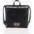 Moschino Love Faux Leather Handbag With Printed Logo Black