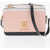 Moschino Love Faux Leather Camera Bag With Turn Lock Closure Pink