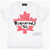 DSQUARED2 Maxi Logo Printed Relax Crew-Neck T-Shirt White