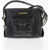 Moschino Love Faux Leather Crossbody Bag With Braided Details Black