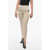 Department Five Cotton Stratch Flared Pants Beige