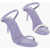 Alyx Leather Sandals Heel 8 Cm Violet