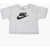 Nike Logo Printed Crew-Neck T-Shirt Gray