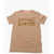 Converse All Star Crew-Neck T-Shirt With Tone-On-Tone Print Beige