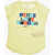Nike Front Printed Crew-Neck T-Shirt Yellow