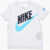 Nike Logo Printed New Wave Futura Crew-Neck T-Shirt White
