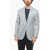 CORNELIANI Cashmere-Blend Half-Lined Leader Soft Blazer With Hopsack Pa Light Blue