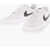 Nike Faux Leather Court Vision Low Top Sneakers With Contrasting White