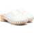 MM6 Maison Margiela Wooden Closed Toe Clogs IVORY