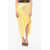Diesel Viscose And Silk-Blend Ardesia Asymmetrical Skirt Yellow