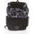 Versace Jeans Couture All-Over Logo Multipockets Backpack Black
