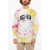Bel-Air Athletics Long Sleeved College T-Shirt With Tie Dye Print Multicolor