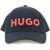 Hugo Boss Baseball Cap With Logo Print DARK BLUE