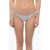 Karl Lagerfeld Tie-Side Bottom Bikini With Iconic Print White