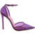 Gianvito Rossi Crystal Sabin Purple