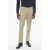 CORNELIANI Stretchy Cotton Chino Pants Beige