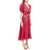 SALONI 'Lea' Midi Dress SUMMER BERRY