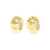 Patou Double Coin Earrings GOLD